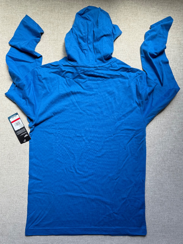 Nwt Royal Blue Speedo Hooded T-Shirt (Unisex, Size Xs) — image 2 of 5